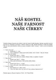 Náš kostel - Naše farnost - Naše církev Náš kostel - Naše farnost - Naše církev