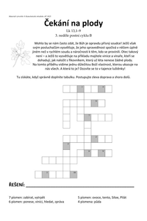 Čekání na plody Čekání na plody