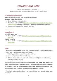 Proměnění na hoře