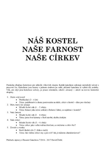 Náš kostel - Naše farnost - Naše církev