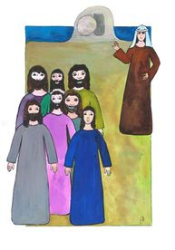 Marie Magdalská jde za učedníky