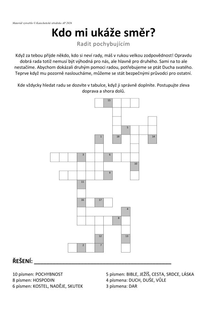 Kdo mi ukáže směr?