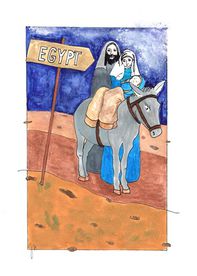 Útěk do Egypta, verze 1