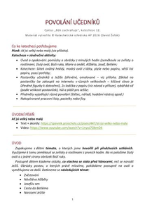 Povolání učedníků