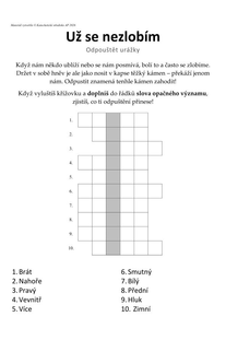 Už se nezlobím