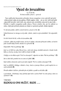 Vjezd do Jeruzaléma