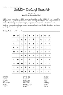 Ježíš - Dobrý pastýř