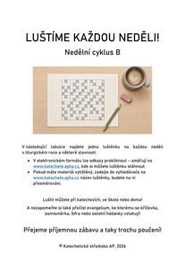 Luštíme každou neděli! Nedělní cyklus B