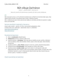 Bůh slibuje Zachránce