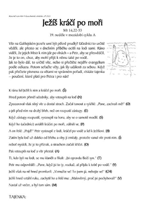 Ježíš kráčí po moři